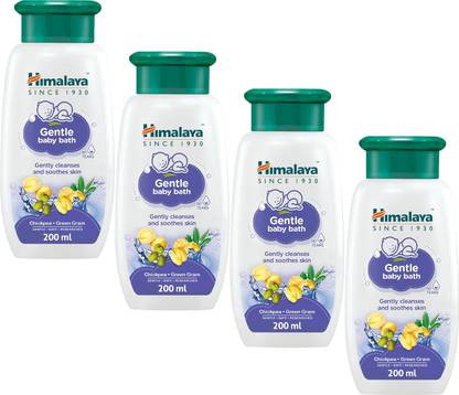 HIMALAYA GENTLE BABY WASH 200ML ( Pack of 4 )