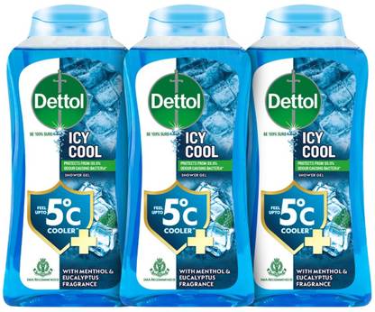 Dettol Cool Body Wash, Menthol & Eucalyptus