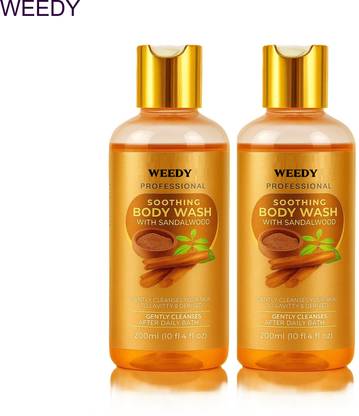 WEEDY Ayurvedic Sandalwood Body Wash (2 x 200ML)