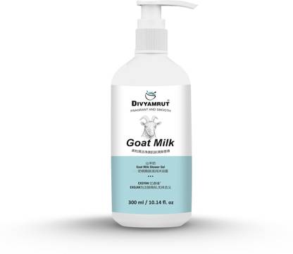 DIVYAMRUT Goat Milk Body Lotion Whitening Moisturizing Lotion Chicken Skin Body Cream