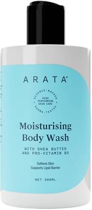 ARATA Moisturising Body Wash for Dry Skin with Shea Butter | Soft Skin