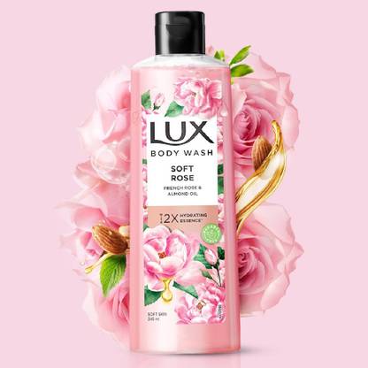 LUX Soft Rose Bodywash with French Rose & Almond Oil