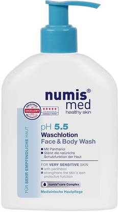 Numis med pH 5.5 SENSITIVE FACE & BODY WASH SENSITIVE - 200ML