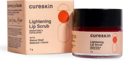 cureskin Lightening Lip Scrub | Brightens & Exfoliates | Lightens & Reduce Tan