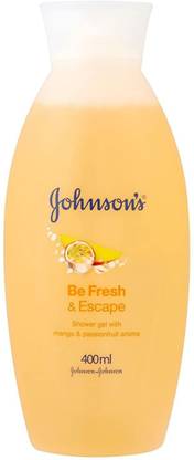 JOHNSON'S Be Fresh & Escape Shower Gel With Mango & Passion Fruit Aroma