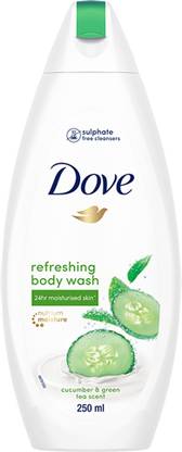 DOVE Refreshing Body Wash, with Cucumber & Green Tea Scent
