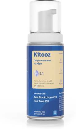 Kitcoz Intimate Wash For Men To Prevent Drying, Itching, Odour & Infections -