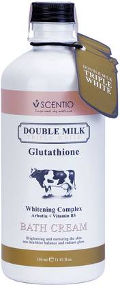 SCENTIO Double Milk Triple White Bath Cream