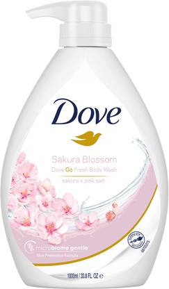 DOVE Refreshing Sakura Blossom Body Wash with Pink Salt for Replenished Skin (1000 ml) deal from flipkart DOVE Refreshing Sakura Blossom Body Wash with Pink Salt for Replenished Skin (1000 ml) deal from flipkart