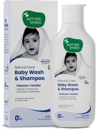 Mother Sparsh Natural Care Baby Wash & Shampoo