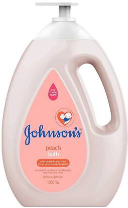 JOHNSON'S Baby Peach Bath 1000Ml (IMPORTED)