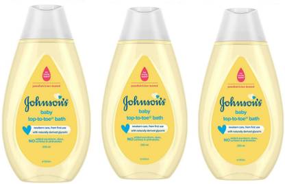 JOHNSON'S Baby Top To Toe Bath 200×3 | Body Bash