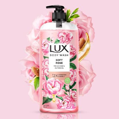 LUX Soft Rose Bodywash with French Rose & Almond Oil
