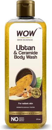 WOW SKIN SCIENCE Ubtan & Ceramide Body Wash | Radiance Boosting Cleanser | Revives Dull Skin