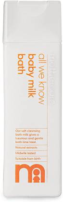 Mothercare all we know baby milk bath