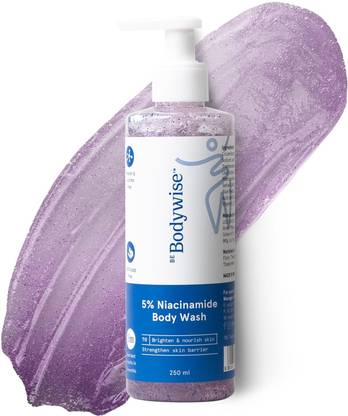 Be Bodywise 5% Niacinamide Body Wash | Shower Gel for Dark Spots, Pigmentation | SLS Free