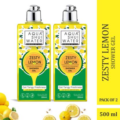 Aqua Shui Water Zesty Lemon Gentle Cleansing Shower Gel