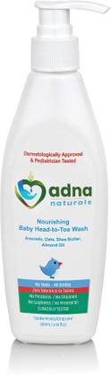 adna Naturals Nourishing Baby Head-to-Toe Wash (Dermatologist & Clinically Approved)