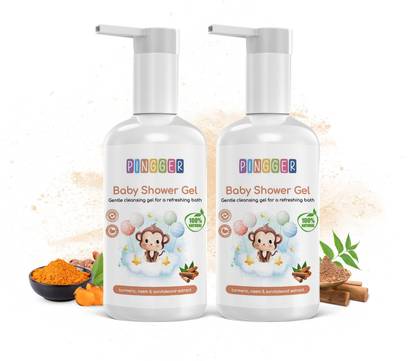 Pingger Natural Gentle Cleansing Gel For a Refreshing Bath and Shower Gel combo
