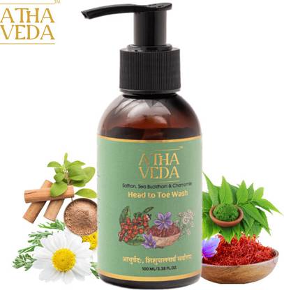 AthaVeda Saffron & Sea Buckthorn & Chamomlle HEAD TO TOE WASH ?649.00