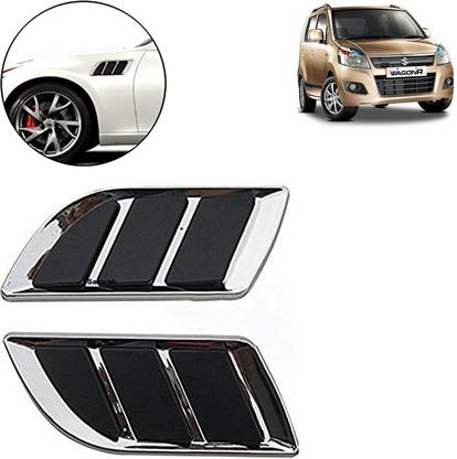 aksmit 3D Car Air Flow Vent Fender Side Door Decals Stickers FLS5226 ForWagonR_bs127 Side Scoop