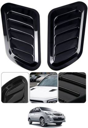 AYW High Quality/Universal Fit 2Pcs Bonnet Air Scoops Car Décor Air Flow Intake-125 Boonet Scoop