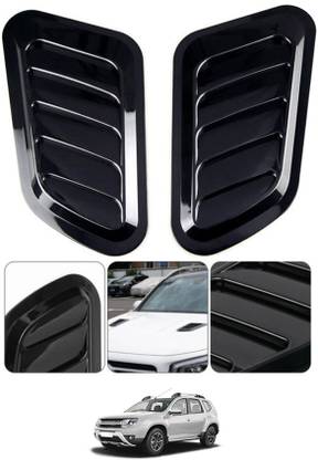 RKPSP 2Pcs Bonnet Air Scoops High Quality/Universal Fit Car Decor Air Flow Intake-64 Boonet Scoop