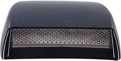 Miwings BONNET MIRROR BLACK 1PC Boonet Scoop