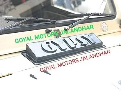 GOYAL MOTORS Maruti Gypsy Bonnet Grill Scope | Grill Scope Windshield Water Repellent Boonet Scoop