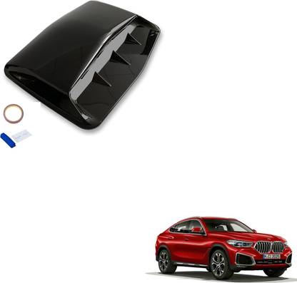 SEMAPHORE Car Hood Vent Universal Air Intake Grille For BMW X6 Boonet Scoop