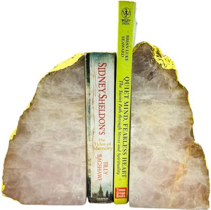 Agates N Stones Stoneware Book End