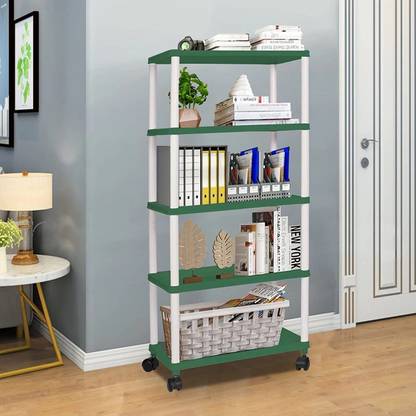 Keekos 5 Layer Simple Bookshelf/Multipurpose Rack/Children Bookcases ...