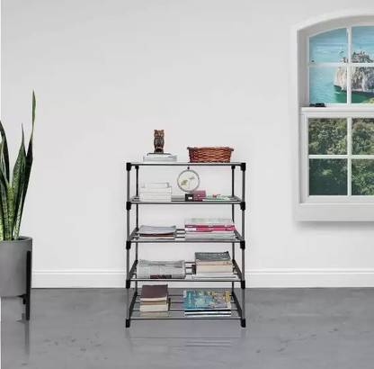 Srmaji Store Plastic Open Book Shelf