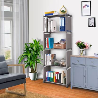 HONEYSHA Plastic Open Book Shelf