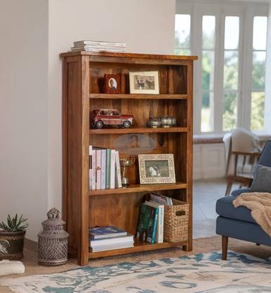 Angel Furniture Medium Solid Wood Open Book Shelf