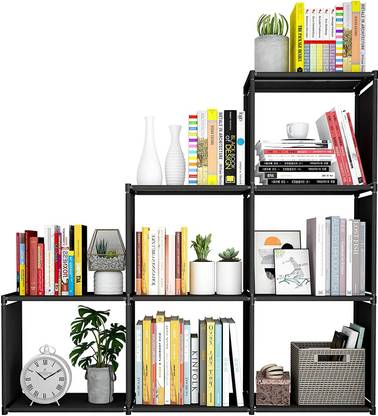 HONEYSHA Plastic Open Book Shelf