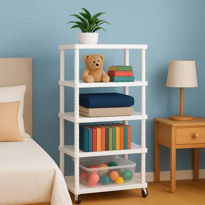 YouCopia Plastic Open Book Shelf