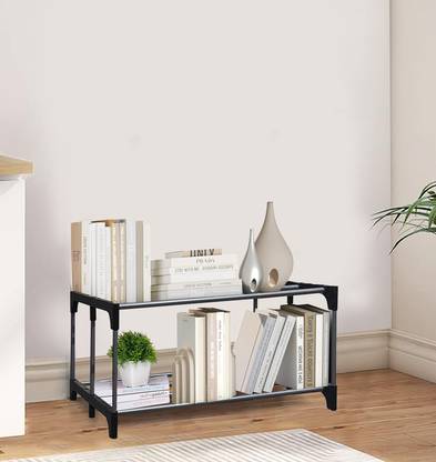 Philoshop Bookshelf Plastic Open Book Shelf