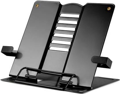 Zinley Metal Open Book Shelf