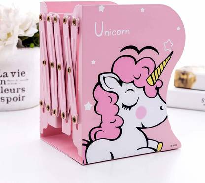 TRIVYOM Metal Semi-Open Book Shelf