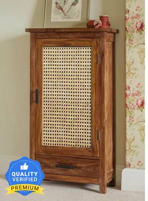 THE ATTIC Solid Wood Close Book Shelf