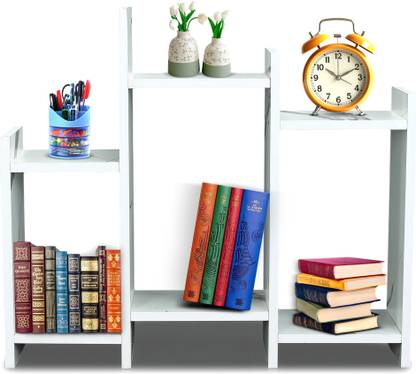 sbf furniture Engineered Wood Side Table/Bookshelf| Storage Shelve for Books Storage Organizer Engineered Wood Open Book Shelf