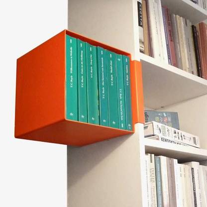 Indian Decor 50400 Metal Add-on Book Shelf/Metal Clip Shelf/Hanging Shelf Metal Semi-Open Book Shelf