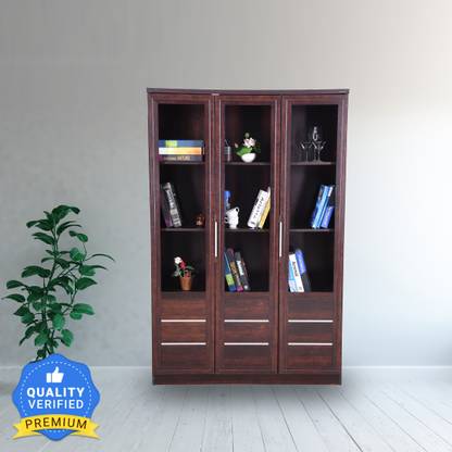 RoyalOak Alpha Engineered Wood Close Book Shelf