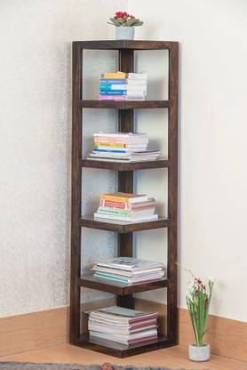 TRUE FURNITURE Rosewood ( Sheehsam ) Solid Wood Open Book Shelf