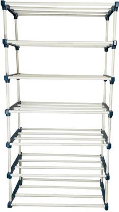 QUARCK Book Shelf Rack Stand for Home Library Multipurpose Storage Organizer Plastic Open Book Shelf