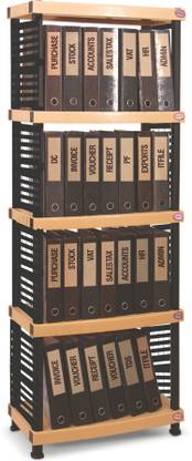 Surprise File Shelf Plastic Open Book Shelf