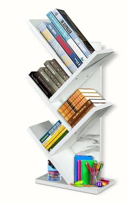 sbf furniture Engineered Wooden Book Rack,Space Saver Book Shelf for Home Living Engineered Wood Open Book Shelf