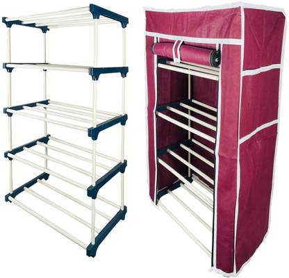 QUARCK Plastic Open Book Shelf