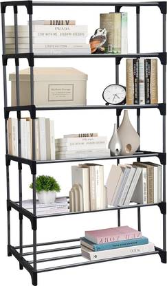 BHIMADA BOOKCASES Metal Open Book Shelf